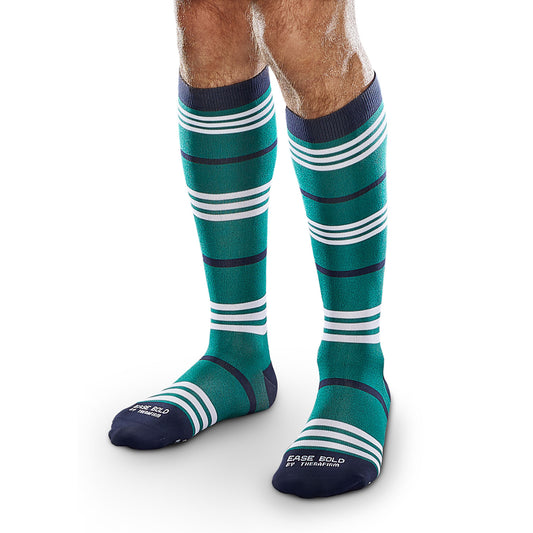 Therafirm Ease Opaque Bold Socks 15-20 mmHg - Therafirm Ease Opaque Bold Socks 15-20 mmHg Evergreen
