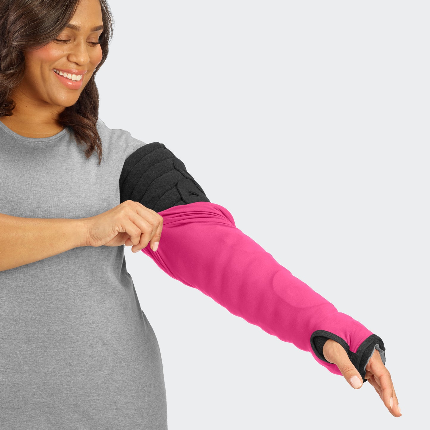 L&R Solaris TW Sleep Sleeve MCP to Axilla Raspberry