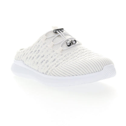 Propet Women's TravelBound Slide Active Shoes White Daisy