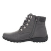 Propet Women's Dani Ankle Lace Boots Dark Grey Side