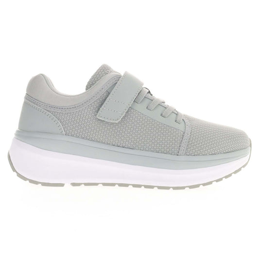 Propet Women's Ultima FX Shoes - Outside side view of Women's Ultima FX Shoes in Grey