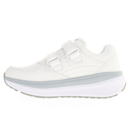 Inside side view of Propet Women's Ultima Strap Athletic sneakers in White