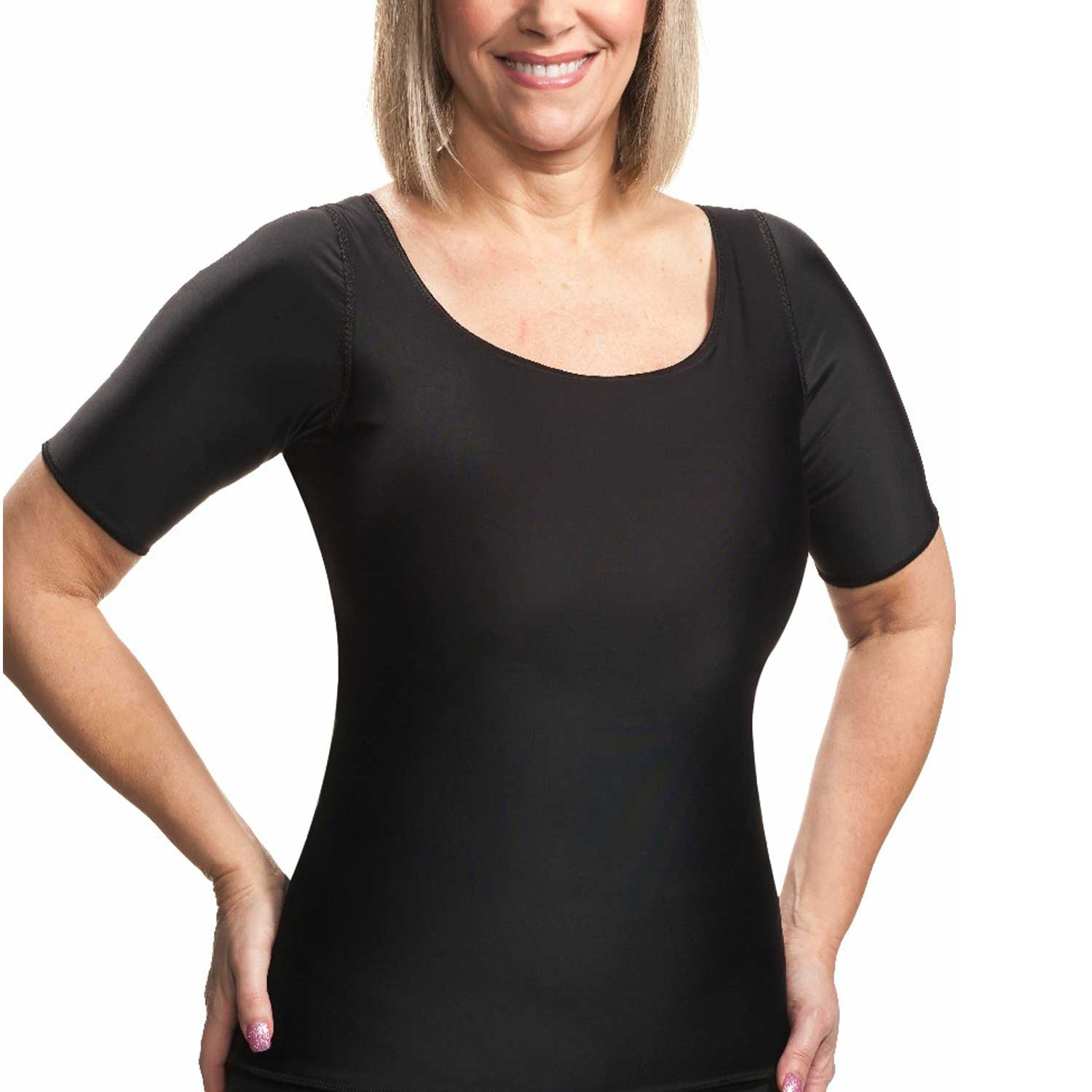 Wear Ease 915 Compression T Black Front