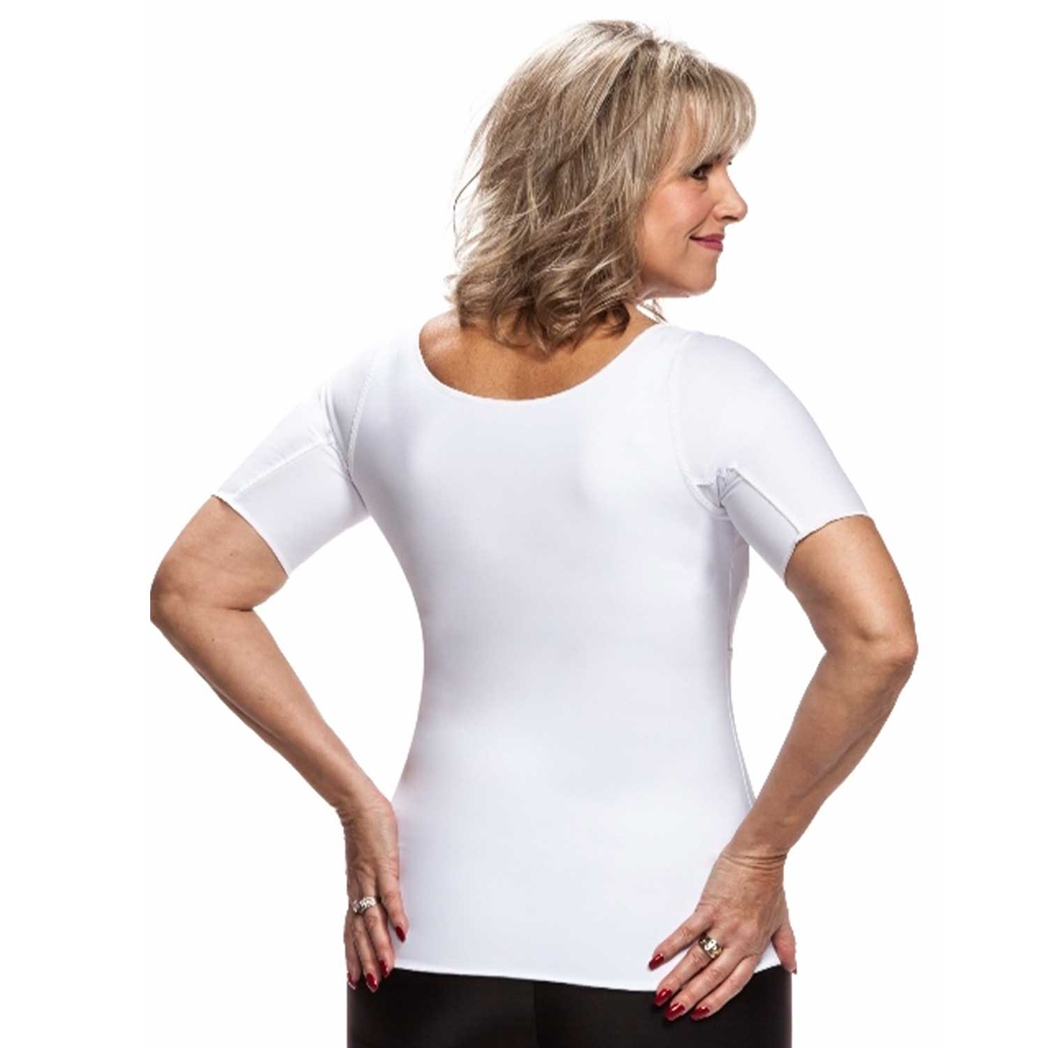 Wear Ease 915 Compression T White Back