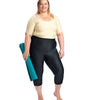 Wear Ease 615 High Waist Compression Capri Plus Size