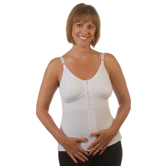 Wear Ease 904 Beth Camisole w/Fiberfill Breast Forms & Drainage Tube Pouches - Wear Ease 904 Beth Camisole w/Fiberfill Breast Forms & Drainage Tube Pouches