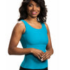 Wear Ease 912 Compression Camisole Teal Front