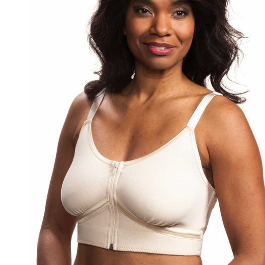 Wear Ease 750 Allyson Bra - Wear Ease Allyson Bra Nude color with front zipper