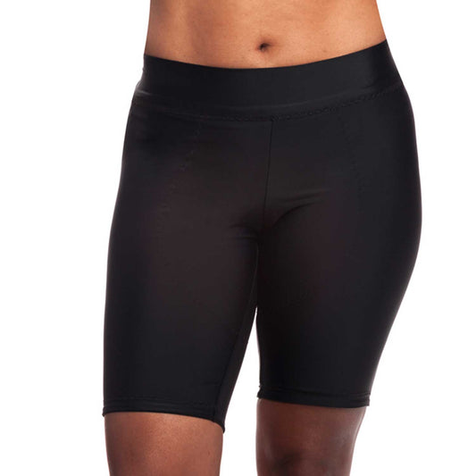 Wear Ease 612 Compression Short - Wear Ease Black Compression Shorts close up