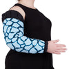 Circaid Profile Armsleeve Without Hand Extra-Wide Blue Giraffe