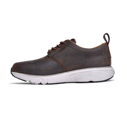 Dr. Comfort Men's Roger Athletic Casual (Brown)