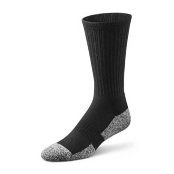 Dr. Comfort Unisex Diabetic Crew Socks - Black