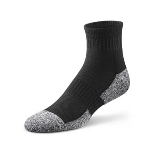 Dr. Comfort Unisex Diabetic Ankle Socks - Dr. Comfort Unisex Diabetic Ankle Socks - Black