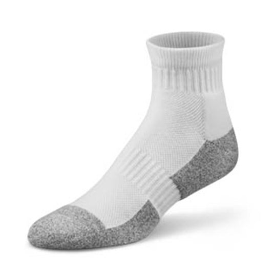 Dr. Comfort Unisex Diabetic Ankle Socks - Dr. Comfort Unisex Diabetic Ankle Socks - White