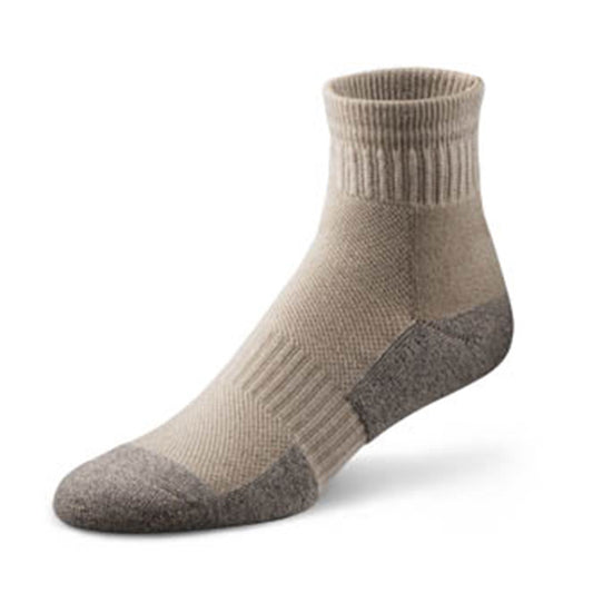 Dr. Comfort Unisex Diabetic Ankle Socks - Dr. Comfort Unisex Diabetic Ankle Socks -Sand