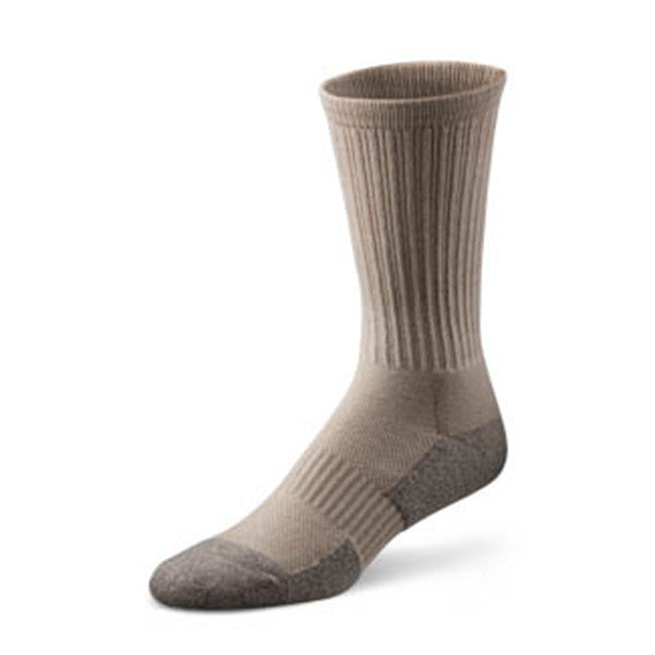 Dr. Comfort Unisex Diabetic Crew Socks - Sand