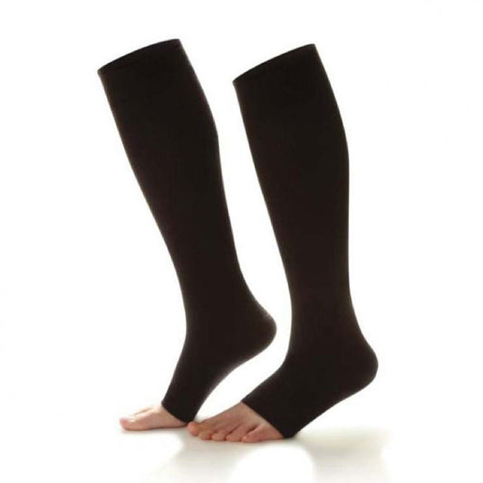 Dr. Comfort Open Toe Knee High Socks 15-20 mmHg - Dr. Comfort Open Toe Knee High Socks - 15-20 mmHg