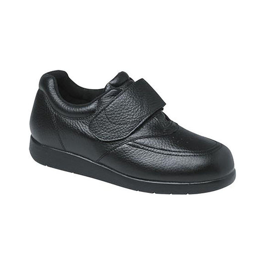 Drew Men's Navigator II Shoes - Drew Men's Navigator II Shoes - Black Pebbled Leather