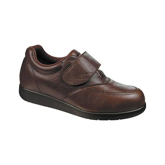 Drew Men's Navigator II Shoes - Drew Men's Navigator II Shoes - Brown Pebbled Leather 