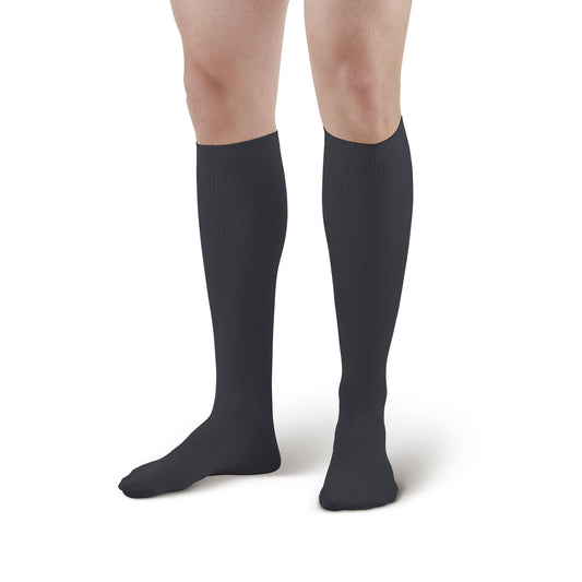 AW 103 Men's Knee High Socks 15-20 mmHg - Ames Walker Compression Men's Knee High Socks - Navy