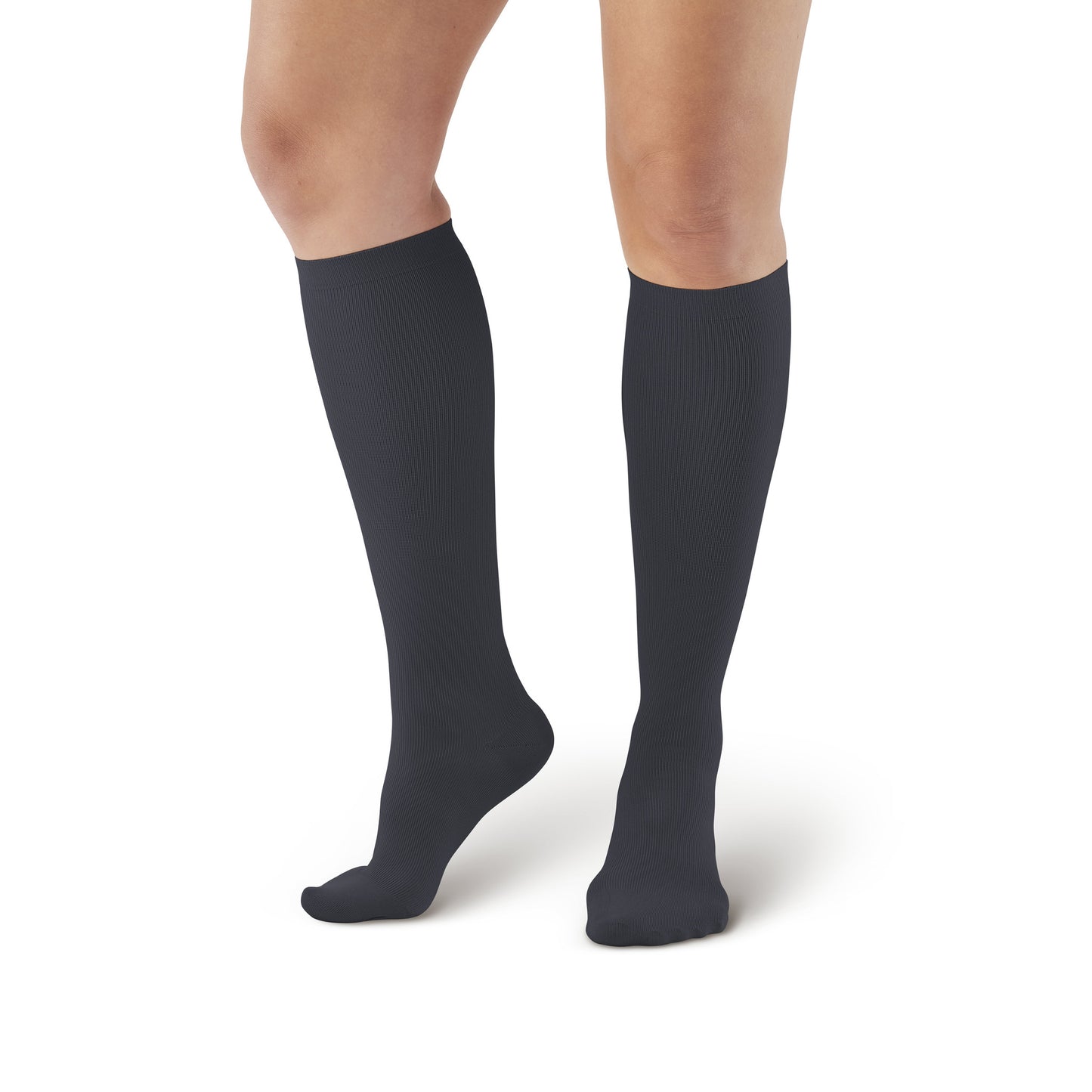 Ames Walker Compression Style Black Sock