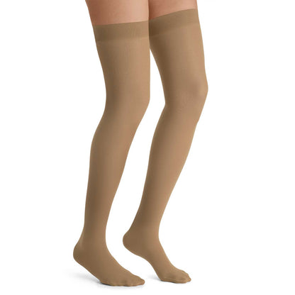 Jobst UltraSheer Thigh Highs w/Silicone Dot Band 30-40 mmHg