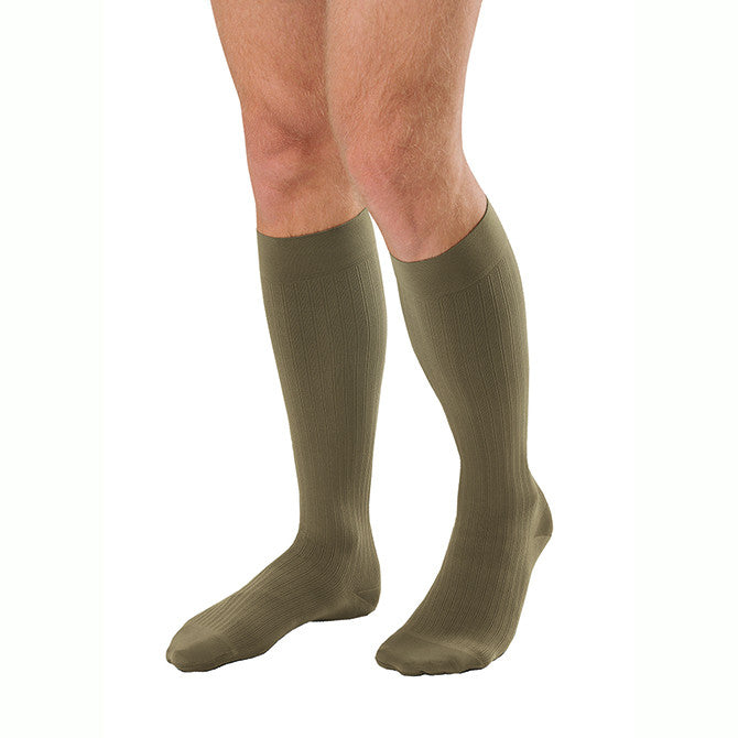 Jobst Compression Knee Highs Khaki 15-20 mmHg