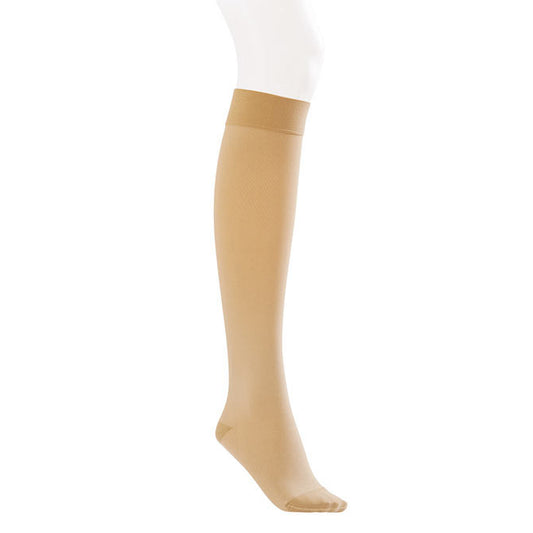 Jobst Opaque SoftFit Knee Highs 15-20 mmHg - Jobst Opaque SoftFit Closed Toe Knee Highs - 15-20 mmHg - Honey