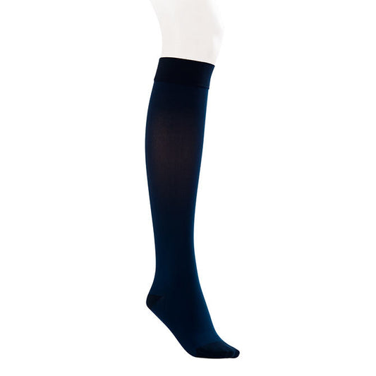 Jobst Opaque SoftFit Knee Highs 15-20 mmHg - Jobst Opaque SoftFit Closed Toe Knee Highs - 15-20 mmHg - Navy