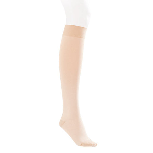 Jobst Opaque SoftFit Knee Highs 15-20 mmHg - Jobst Opaque SoftFit Closed Toe Knee Highs - 15-20 mmHg - Natural