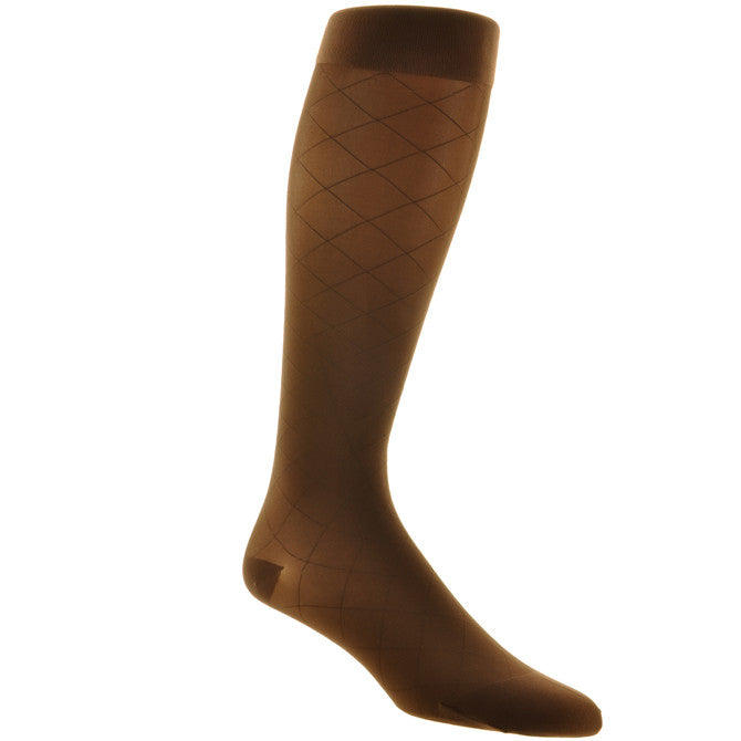 Jobst Ultrasheer Diamond Pattern Closed Toe Knee Highs - 15-20 mmHg