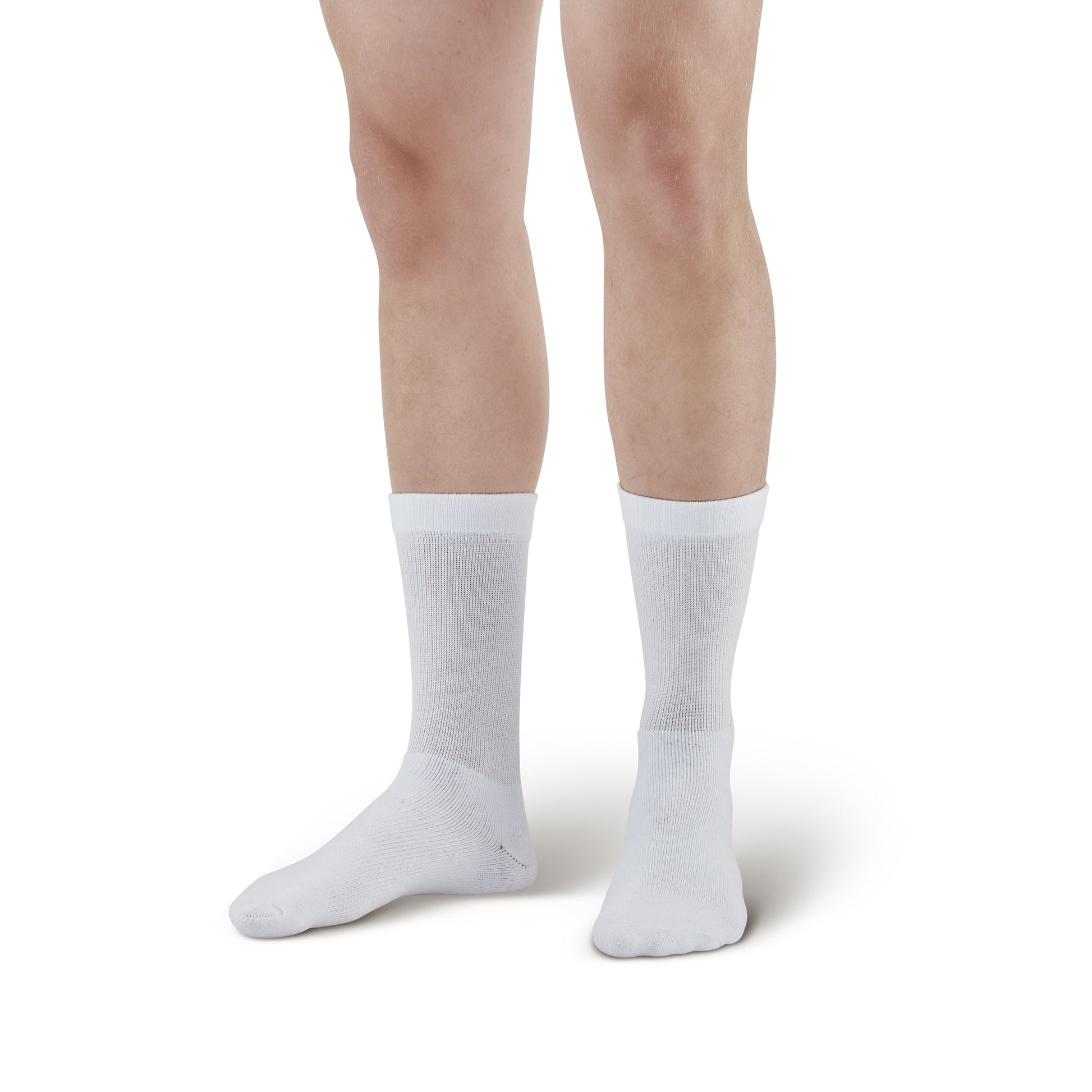 Ames Walker Style 131 Compression Coolmax Crew Socks - 8-15mmHg