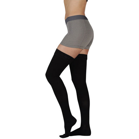 Juzo 2002 Soft Thigh Highs 30-40 mmHg - Juzo 2002 Soft Closed Toe Thigh Highs - 30-40 mmHg