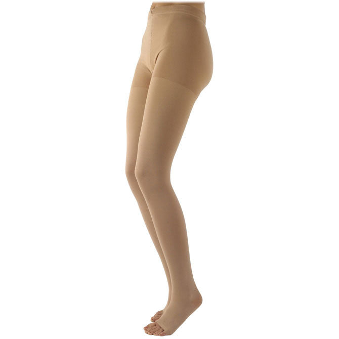 Sigvaris 503 Rubber Series Open Toe Pantyhose - 30-40 mmHg