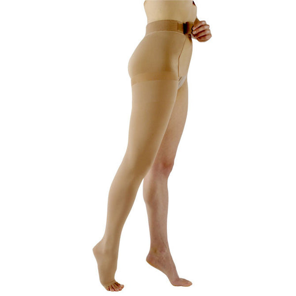 40-50 mmHg Women Open Toe Compression Pantyhose – Varcoh ® Compression Socks