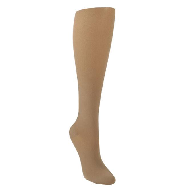 Sigvaris 841 Soft Opaque Open Toe Knee Highs - 15-20 mmHg