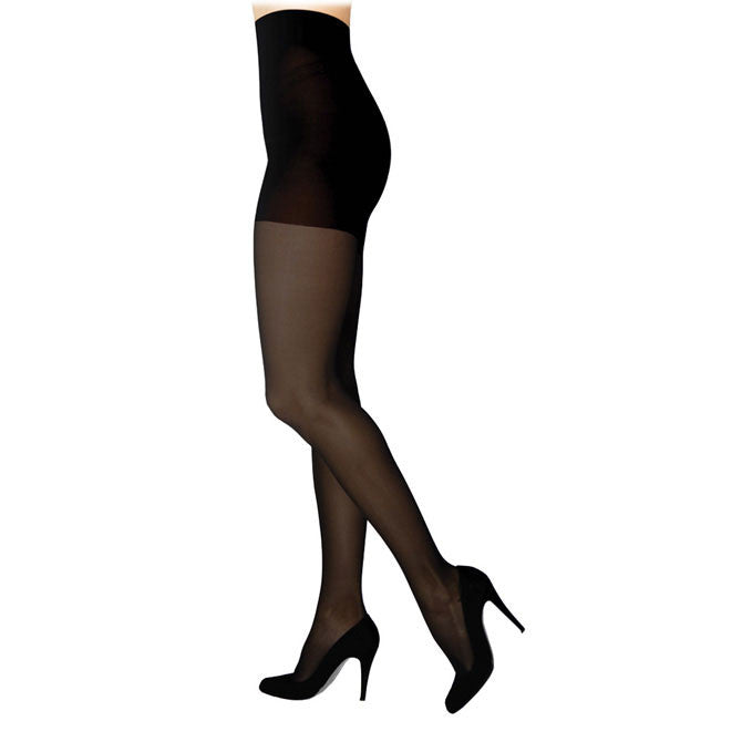 Sigvaris 841 Soft Opaque Open Toe Pantyhose - 15-20 mmHg