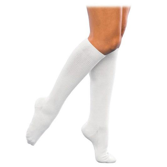 Sigvaris Well Being 146 Women's Casual Cotton Knee High Socks 15-20 mmHg - Sigvaris Compression Socks 146 Well Being Women's Cotton Knee High Socks - 15-20 mmHg