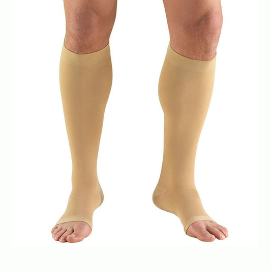 TruForm 0865 Classic Medical Open Toe Knee Highs 20-30 mmHg - TruForm 0865 Classic Medical Open Toe Knee Highs - 20-30 mmHg