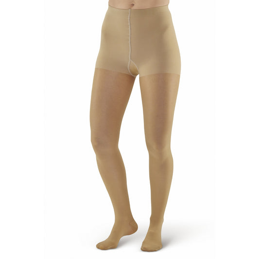 AW 270 Signature Sheer Pantyhose w/Control Top 15-20 mmHg - AW Style 270 Signature Sheers Closed Toe Pantyhose  w/Control Top - 15-20 mmHg - Silky Nude