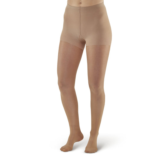 AW 283 Signature Sheer Pantyhose 20-30 mmHg - AW Style 283 Signature Sheers Closed Toe Pantyhose - 20-30 mmHg - Beige