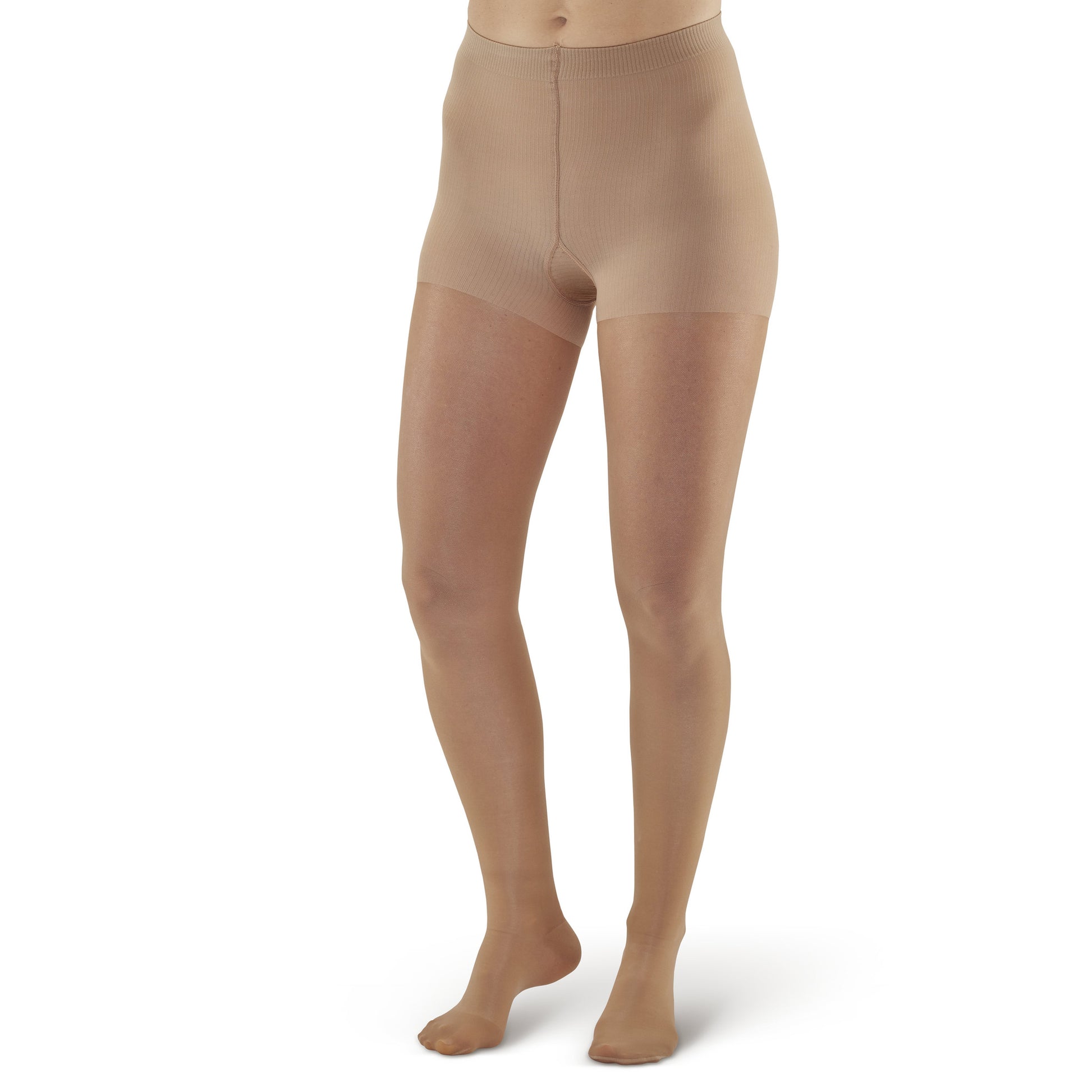 AW Style 383 Signature Sheers Closed Toe Pantyhose - 30-40 mmHg - Beige