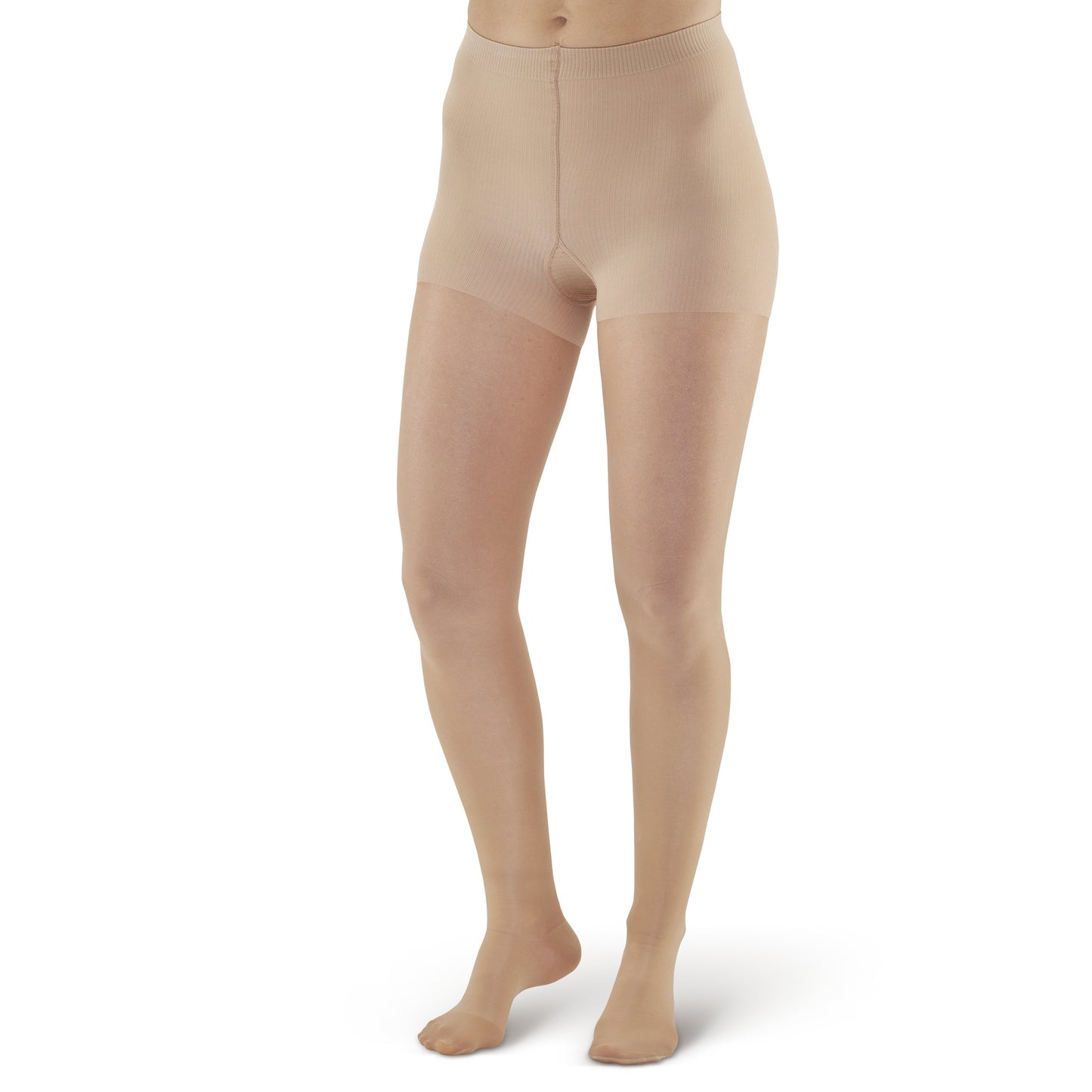 AW Style 283 Signature Sheers Closed Toe Pantyhose - 20-30 mmHg - Lt Beige