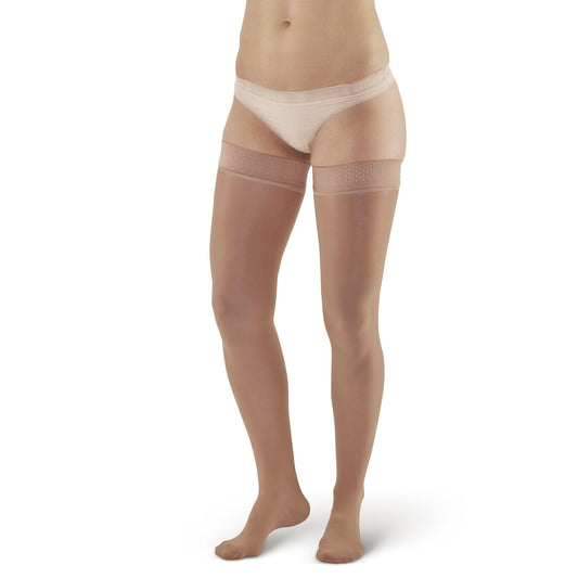 AW 285 Signature Sheer Thigh Highs w/Top Band 20-30 mmHg - AW 285 Signature Sheer Thigh Highs w/Top Band 20-30 mmHg