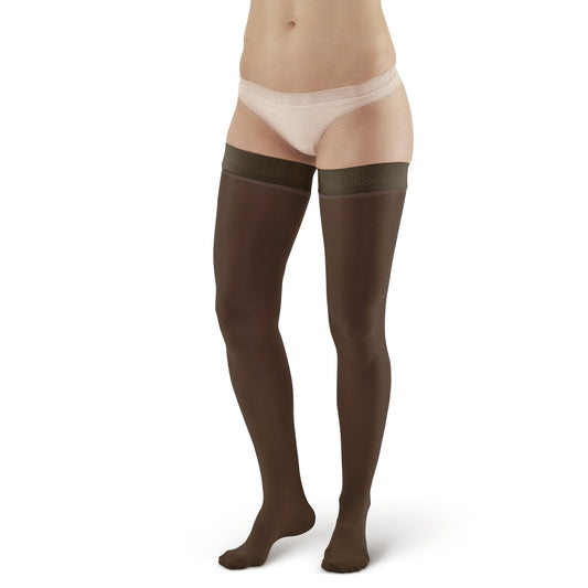 AW 286 Signature Sheer Thigh Highs w/Top Band 15-20 mmHg (Sale) - AW 286 Signature Sheer Thigh Highs w/Top Band 15-20 mmHg (Sale)