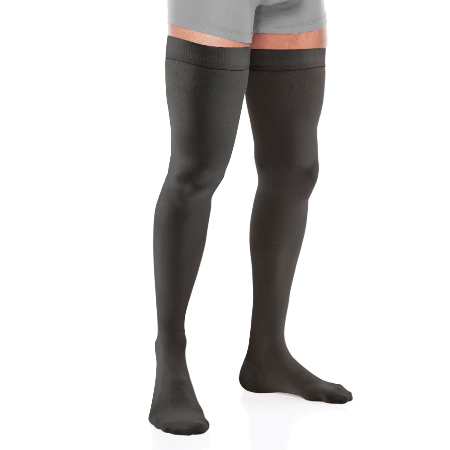 AW 294 Men's Thigh Highs w/Top Band 20-30 mmHg