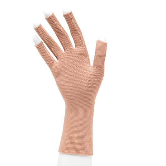 Juzo 3021 Expert Lymphedema Gauntlet w/Finger Stubs 20-30 mmHg - Juzo 3021 Expert Lymphedema Gauntlet w/Finger Stubs - 20-30 mmHg Beige