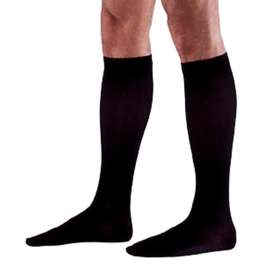 Sigvaris Dynaven 923 Access Men's Ribbed Knee High Socks 30-40 mmHg - Sigvaris 923 Access Men's Ribbed Closed Toe Knee High Socks - 30-40 mmHg