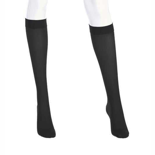 Medi Assure Knee Highs 20-30 mmHg - Medi Assure Closed Toe Knee Highs - 20-30 mmHg - Black