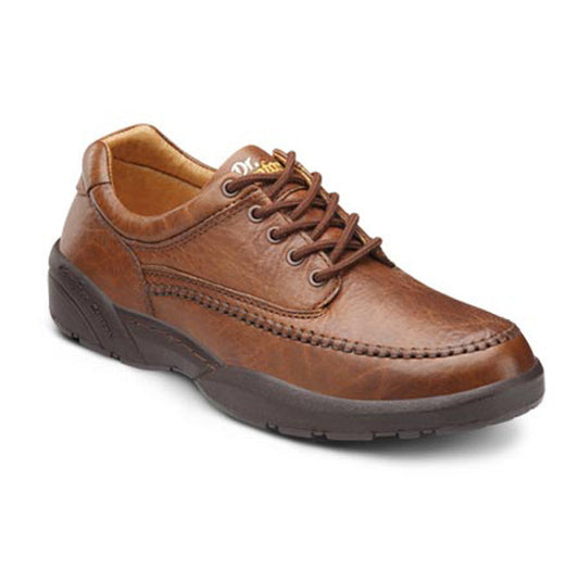 Dr. Comfort Men's Casual Comfort Stallion Shoes - Dr. Comfort Men's Casual Comfort Stallion Shoes - Chestnut